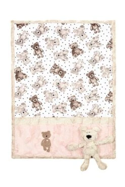 Kimber Bear Cuddle Buddies KitFeaturing Cuddle Fabric By Shannon Fabrics -Quilt Muse Shop ckcuddlebuddieskimberbear 01 full