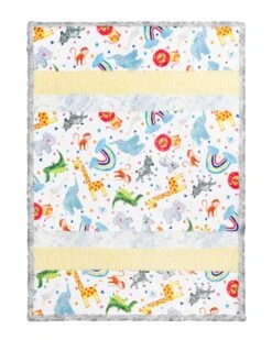 Lullaby Animal Crackers Quilt KitFeaturing Cuddle Fabric By Shannon Fabrics -Quilt Muse Shop cklullabyanimalcrackers 01