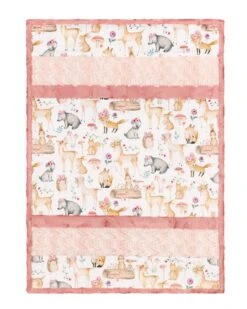Lullaby Critter Grove Quilt KitFeaturing Cuddle By Shannon Fabrics -Quilt Muse Shop cklullabycrittergrove 01