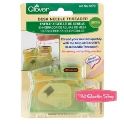 Clover Green Desk Needle ThreaderClover #4072 7 Clover Green Desk Needle ThreaderClover #4072 -Quilt Muse Shop clover deskneedlethreader green