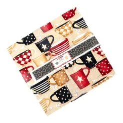 Coffee Always 10 Karat CrystalsLorilynn Simms For Wilmington Prints