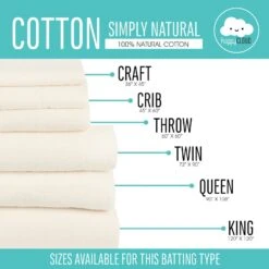 Craft Cotton Simply Natural Happy Cloud Quilt BattingFat Quarter Shop 8 Craft Cotton Simply Natural Happy Cloud Quilt BattingFat Quarter Shop -Quilt Muse Shop cotton chart