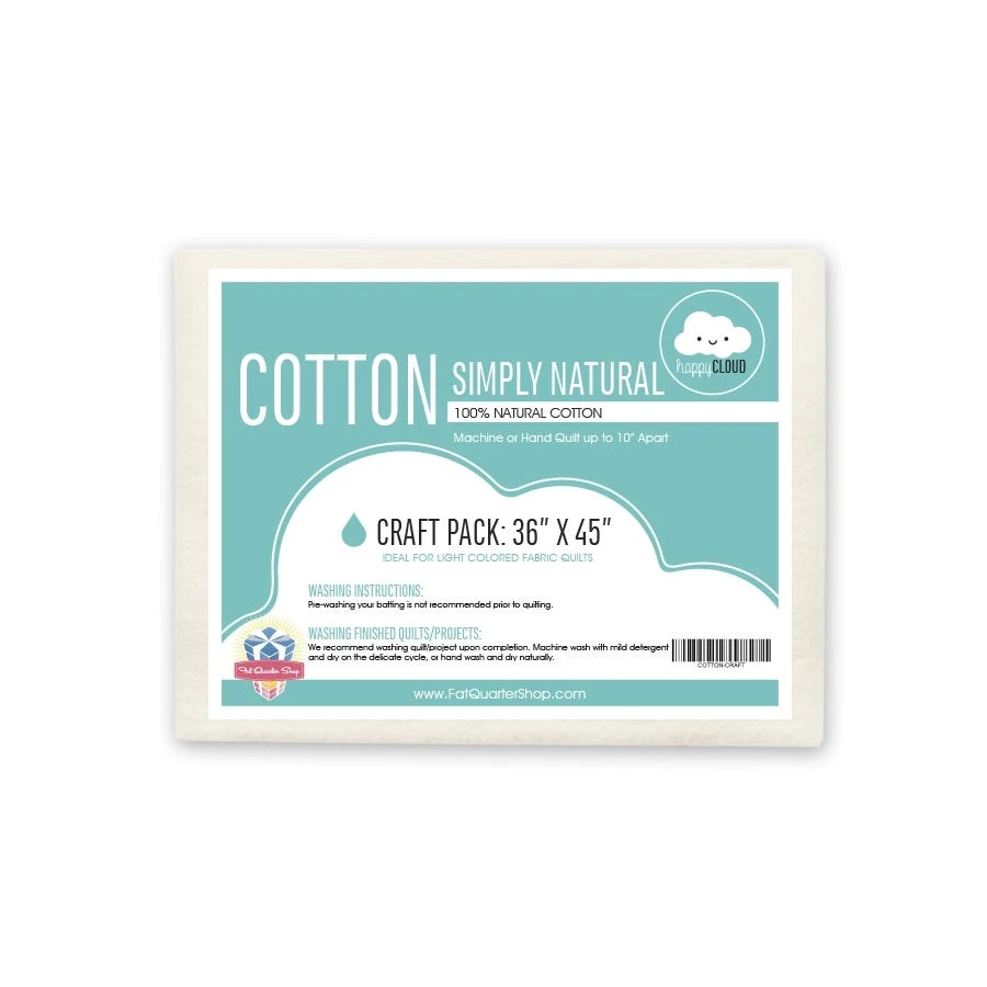 Craft Cotton Simply Natural Happy Cloud Quilt BattingFat Quarter Shop 3 Craft Cotton Simply Natural Happy Cloud Quilt BattingFat Quarter Shop