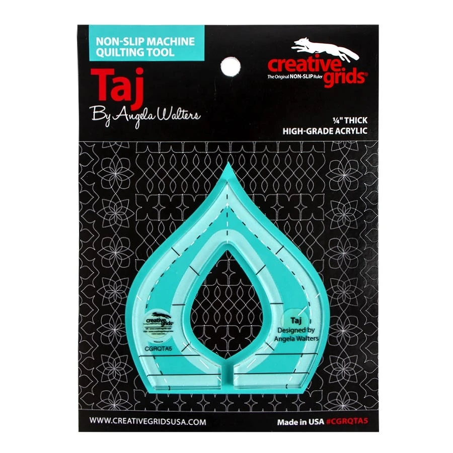 Creative Grids Taj Machine Quilting ToolAngela Walters For Creative Grids #CGRQTA5 4 Creative Grids Taj Machine Quilting ToolAngela Walters For Creative Grids #CGRQTA5 - Image 2