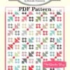 High Tide Downloadable PDF Quilt PatternCotton Way -Quilt Muse Shop cw hightidepdf