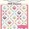 Vintage Baskets Downloadable PDF Quilt PatternCotton Way -Quilt Muse Shop cw vintagebaskets 4