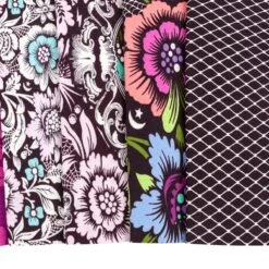Deja Vu Nightshade Half Yard BundleTula Pink For FreeSpirit Fabrics -Quilt Muse Shop deja vu nightshade cu2 3