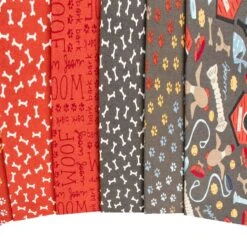 Dog Daze 5" Dessert RollStacy Iest Hsu For Moda Fabrics -Quilt Muse Shop dog daze cu4 5