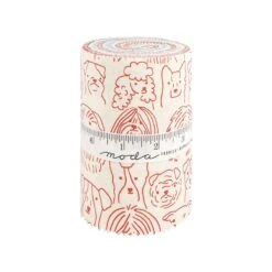 Dog Daze 5" Dessert RollStacy Iest Hsu For Moda Fabrics -Quilt Muse Shop dog daze dr back