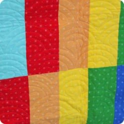 Easy Rainbow Baby Bargello Quilt KitFeaturing Beyond Bella By Annie Brady -Quilt Muse Shop easyrainbowbabybargello cu2