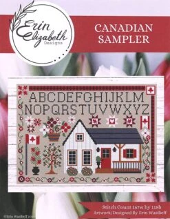 Canada Sampler Cross Stitch PatternErin Elizabeth Designs