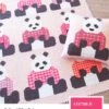 Pandas In Sweaters Quilt PatternElizabeth Hartman #EH-064 -Quilt Muse Shop eh 064 pandasinsweaters 1.0