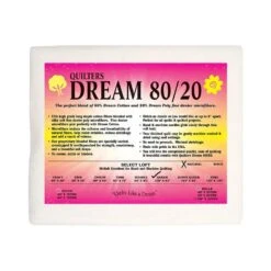 Natural Dream 80/20 Queen Quilt BattingQuilter's Dream #ENQ