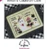 Witch's Cauldron Downloadable PDF Cross Stitch PatternFinally A Farmgirl -Quilt Muse Shop faf witch scauldroncafe pdf