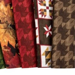 Fall Barn Quilts 5" StackerTara Reed For Riley Blake Designs -Quilt Muse Shop fall barn quilts cu4 2