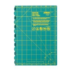 Olfa 12" X 17" Folding Cutting MatOlfa #FCM-12x17 -Quilt Muse Shop fcm 12x17 12x17foldingcuttingmat folded