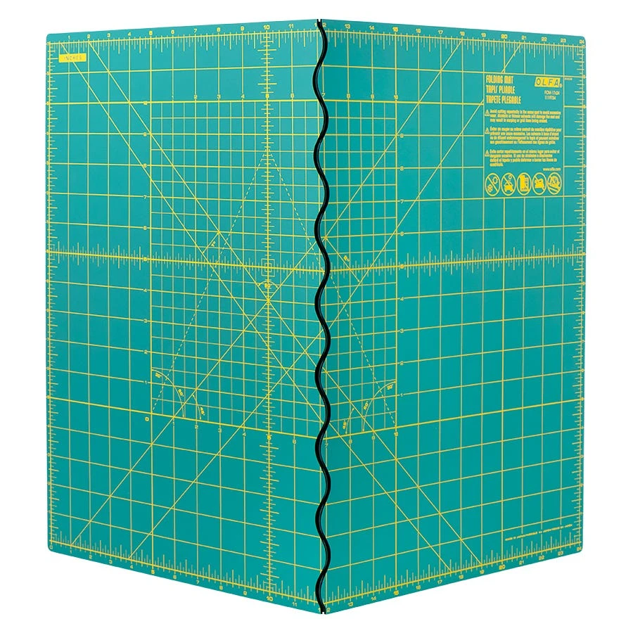 Olfa 17" X 24" Folding Cutting MatOlfa #FCM-17x24 3 Olfa 17" X 24" Folding Cutting MatOlfa #FCM-17x24