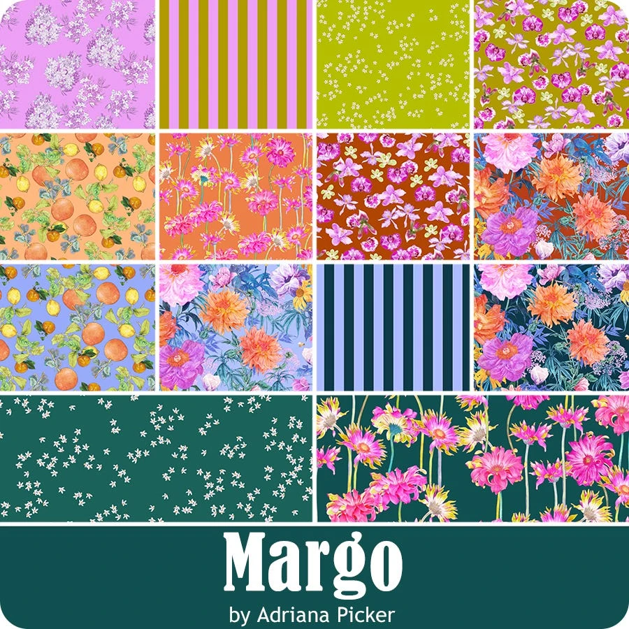 Margo Fat Quarter BundleAdriana Picker For Figo Fabrics 7 Margo Fat Quarter BundleAdriana Picker For Figo Fabrics - Image 5