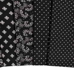 Fleur Noire 5" StackerMy Mind's Eye For Riley Blake Designs -Quilt Muse Shop fleur noire cu4 3