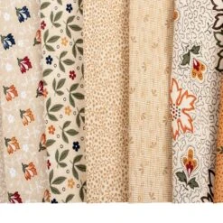 Fluttering Leaves Fat Eighth BundleKansas Troubles Quilters For Moda Fabrics 14 Fluttering Leaves Fat Eighth BundleKansas Troubles Quilters For Moda Fabrics -Quilt Muse Shop fluttering leaves cu2 2