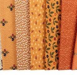 Fluttering Leaves Half Yard BundleKansas Troubles Quilters For Moda Fabrics -Quilt Muse Shop fluttering leaves cu3 1