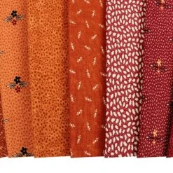 Fluttering Leaves Fat Eighth BundleKansas Troubles Quilters For Moda Fabrics 16 Fluttering Leaves Fat Eighth BundleKansas Troubles Quilters For Moda Fabrics -Quilt Muse Shop fluttering leaves cu4 2