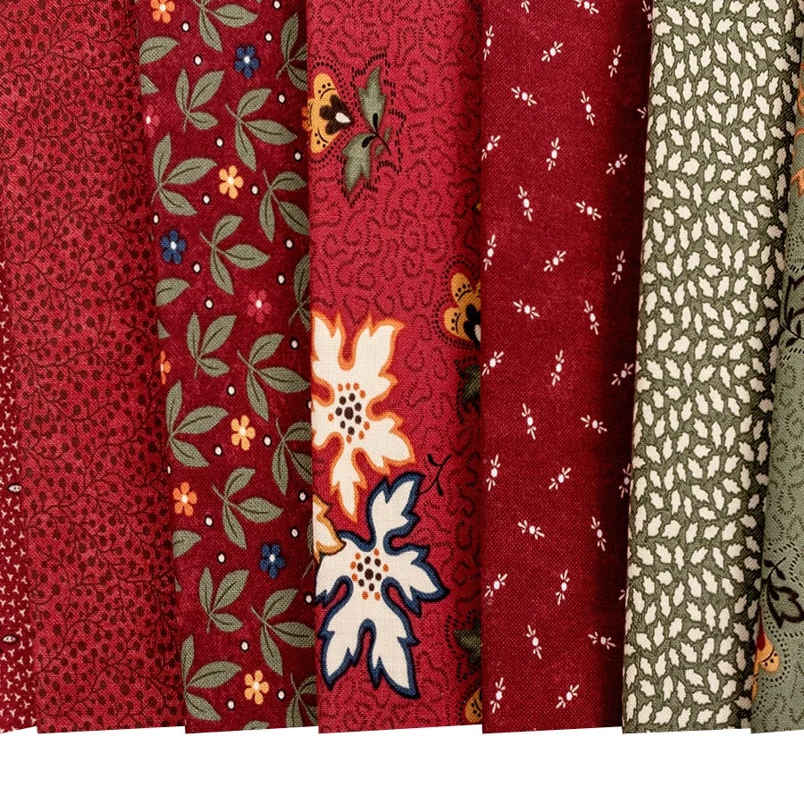 Fluttering Leaves Fat Eighth BundleKansas Troubles Quilters For Moda Fabrics 8 Fluttering Leaves Fat Eighth BundleKansas Troubles Quilters For Moda Fabrics - Image 6