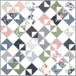 Frills Fabric KitFeaturing Dwell By Camille Roskelley -Quilt Muse Shop frills 54.5x54.5