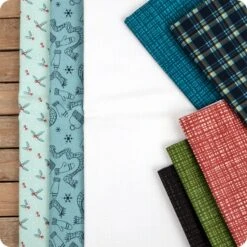 Frosty Wallhanging KitFeaturing Arrival Of Winter By Sandy Gervais -Quilt Muse Shop frosty qk4