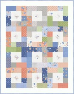 Fruit Cobbler Quilt KitFeaturing Peachy Keen By Corey Yoder -Quilt Muse Shop fruitcobbler 56.5x72.5 2