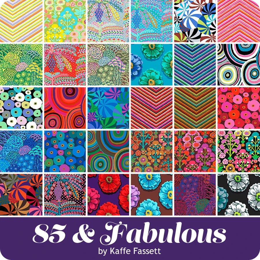 85 & Fabulous 6" Design StripsKaffe Fassett For Free Spirit Fabrics 11 85 & Fabulous 6" Design StripsKaffe Fassett For Free Spirit Fabrics - Image 9