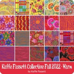 Warm Kaffe Fassett Fall 2022 6" Design StripsKaffe Fassett Collective For Free Spirit Fabrics -Quilt Muse Shop fs kaffefassett2022 warm ydg 900 2 1 1 1 1