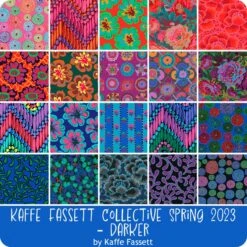 Kaffe Fassett Collective Spring 2023 Darker 6" Design StripsKaffe Fassett Collective For Free Spirit Fabrics -Quilt Muse Shop fs kaffefassettcollectivespring2023darker ds cs