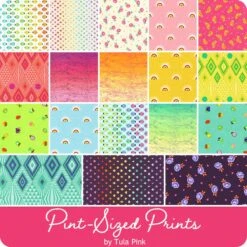 Pint-Sized Prints Fat Quarter BundleTula Pink For FreeSpirit Fabrics -Quilt Muse Shop fs pint sizedprints ydg cs 1