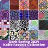Dark Spring 2024 Kaffe Fassett Collective 6" Design StripsKaffe Fassett For FreeSpirit Fabrics 2 Dark Spring 2024 Kaffe Fassett Collective 6" Design StripsKaffe Fassett For FreeSpirit Fabrics -Quilt Muse Shop fs spring2024kaffefassettcollective dark cs 3