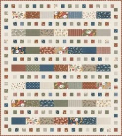 Flower Pot Jolly BarLella Boutique For Moda Fabrics -Quilt Muse Shop gardenrows top 1