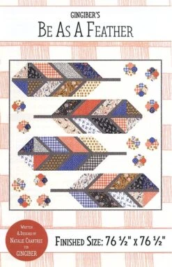 Be As A Feather Quilt PatternGingiber #GB-067