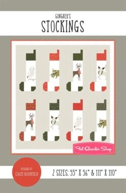 Stockings Quilt PatternGingiber #GB-029