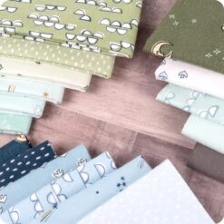 Glacier Among The Stars Quilt KitFeaturing Cozy Cotton Flannel By Robert Kaufman Fabrics -Quilt Muse Shop glacier among the stars qk2