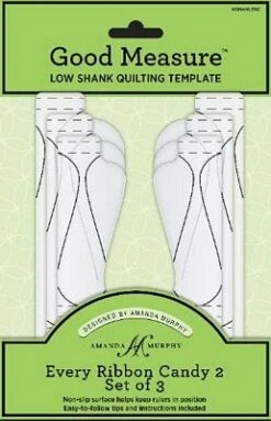 Low Shank Every Ribbon Candy Set 2 Quilting TemplatesAmanda Murphy For Good Measure #GMAMLSRC