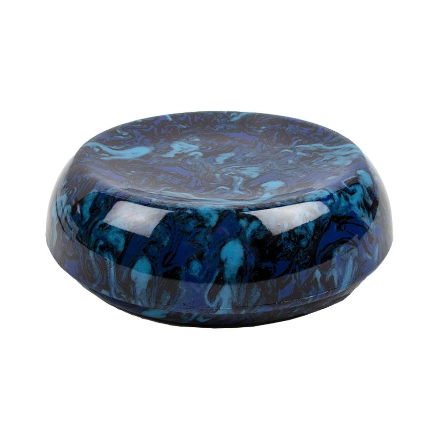 Grabbit Blue And Black Swirl Magnetic PincushionGrabbit #GB-AGATE-BLUE 3 Grabbit Blue And Black Swirl Magnetic PincushionGrabbit #GB-AGATE-BLUE