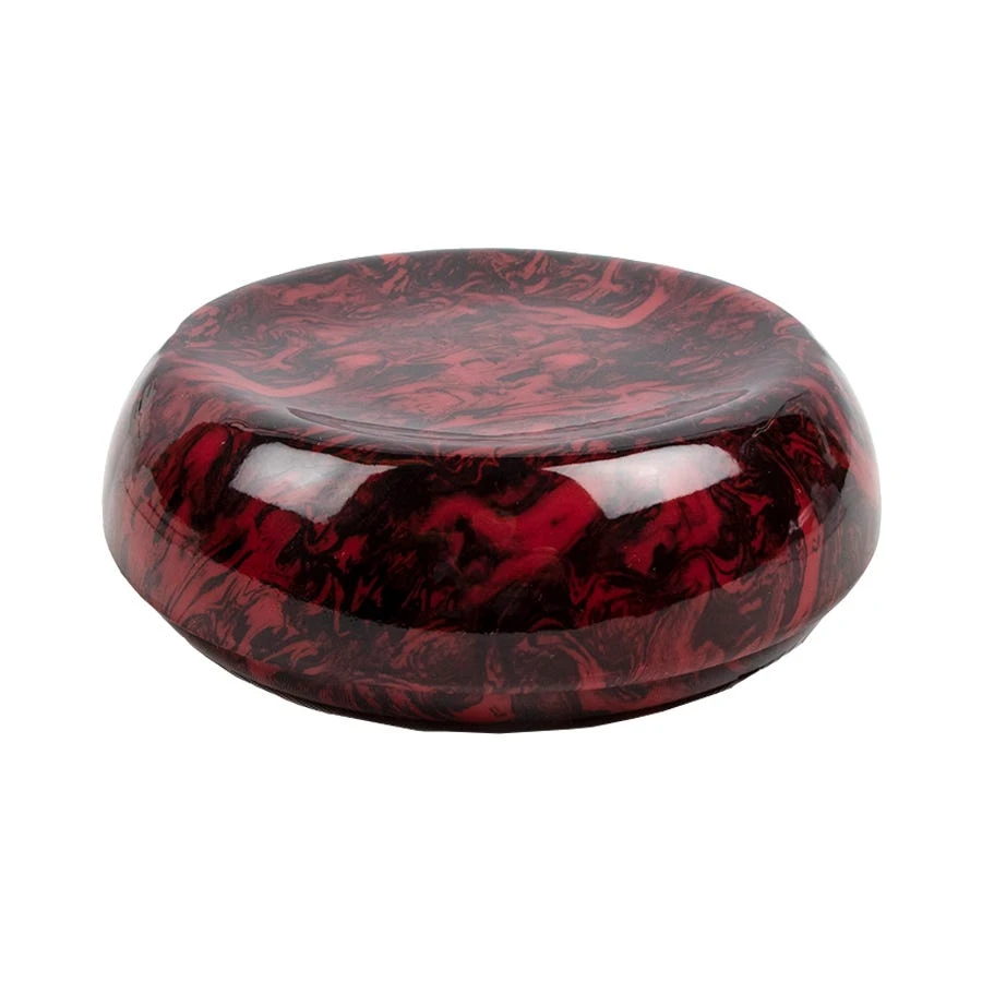 Grabbit Red And Black Swirl Magnetic PincushionGrabbit #GB-AGATE-RED 3 Grabbit Red And Black Swirl Magnetic PincushionGrabbit #GB-AGATE-RED