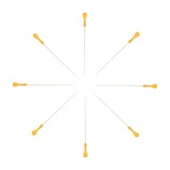 50 Count Aura Orange Cool PinsThe Gypsy Quilter #TGQ098