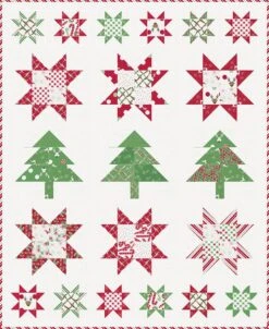 Holiday Treats Quilt KitFeaturing Reindeer Games By Me & My Sister 19 Holiday Treats Quilt KitFeaturing Reindeer Games By Me & My Sister -Quilt Muse Shop holidaytreats 62.5x76.5