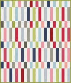 Off White Bella Solids Jolly BarModa Fabrics -Quilt Muse Shop hologram 48.5 x 56.5