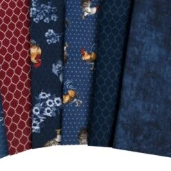 Home To Roost 5 Karat CrystalsSusan Winget For Wilmington Prints -Quilt Muse Shop home to roost cu3 1