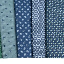 Home Town Teal One Yard BundleLori Holt For Riley Blake Designs -Quilt Muse Shop home town teal oyb cu5