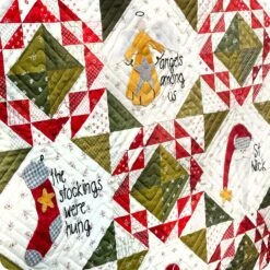 Home For The Holidays Quilt KitFeaturing Joyful Gatherings By Primitive Gatherings 21 Home For The Holidays Quilt KitFeaturing Joyful Gatherings By Primitive Gatherings -Quilt Muse Shop homefortheholidays cu4