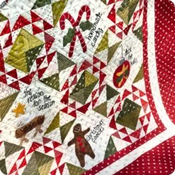 Home For The Holidays Quilt KitFeaturing Joyful Gatherings By Primitive Gatherings 23 Home For The Holidays Quilt KitFeaturing Joyful Gatherings By Primitive Gatherings -Quilt Muse Shop homefortheholidays cu5