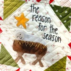 Home For The Holidays Quilt KitFeaturing Joyful Gatherings By Primitive Gatherings 25 Home For The Holidays Quilt KitFeaturing Joyful Gatherings By Primitive Gatherings -Quilt Muse Shop homefortheholidays cu6